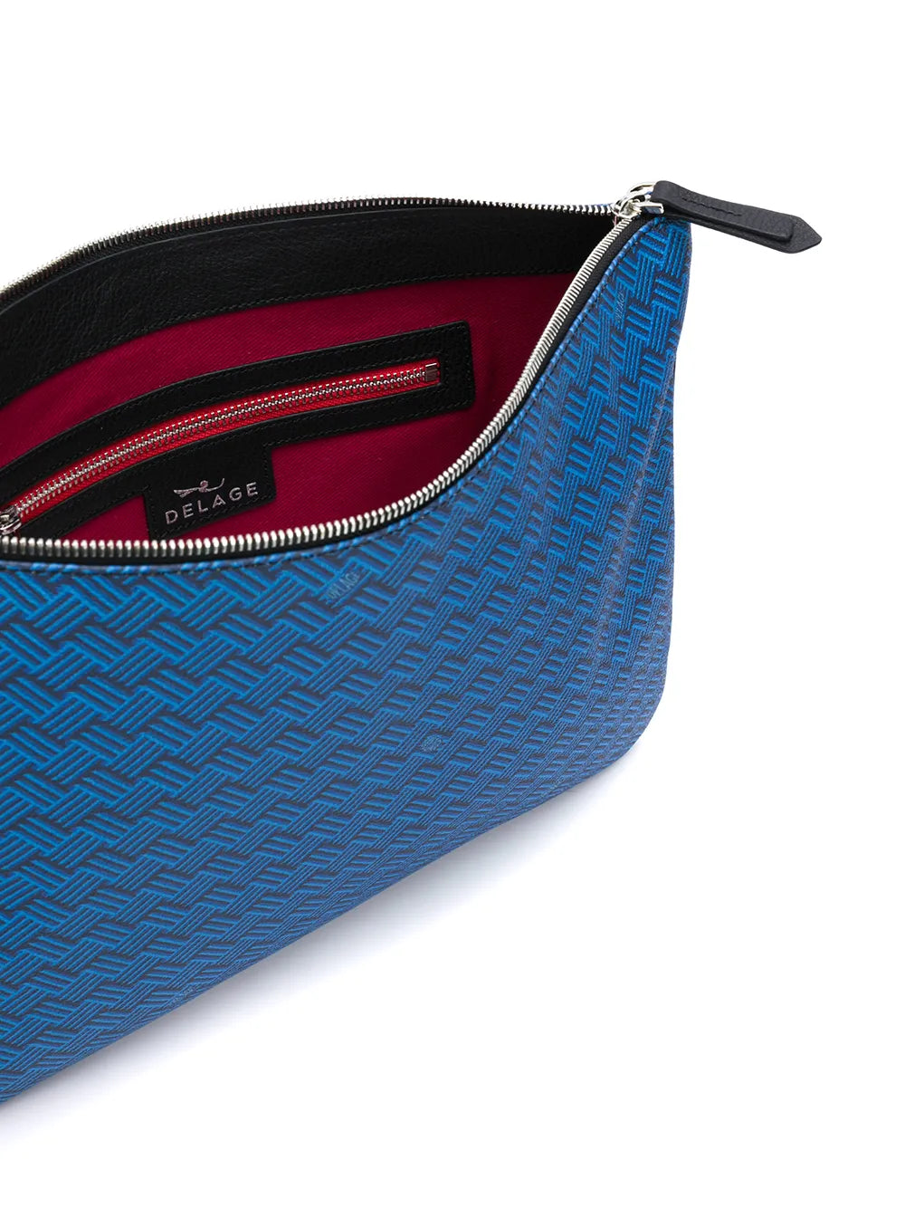 DELAGEPochette Plate GM clutch bag