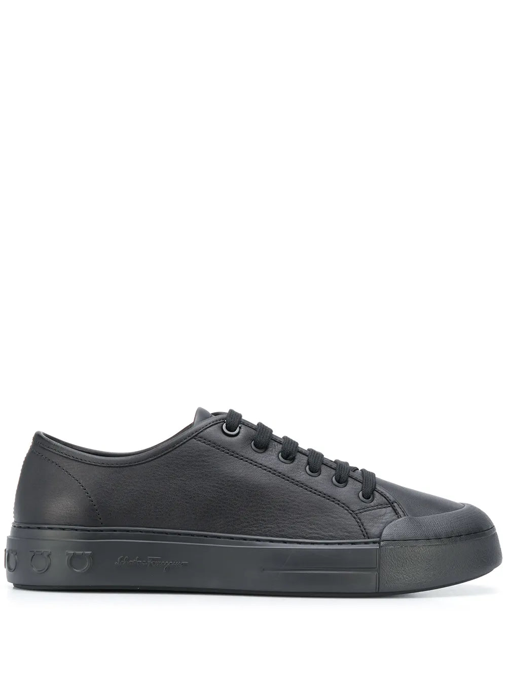 Ferragamo Gancio Low-Top Sneakers