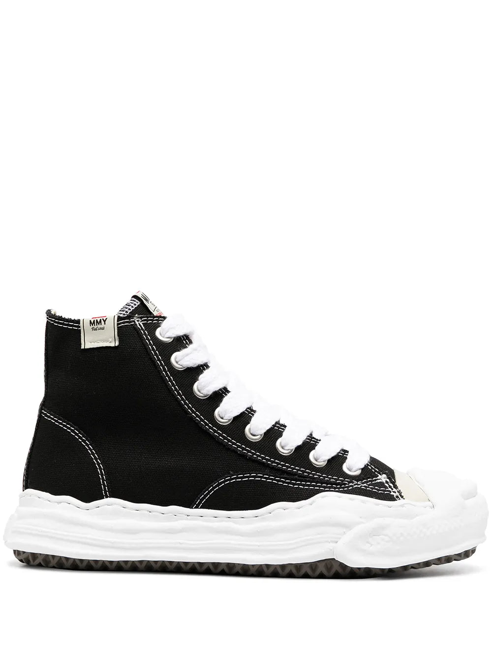 Maison Mihara Yasuhiro Logo Hi-Top Sneakers