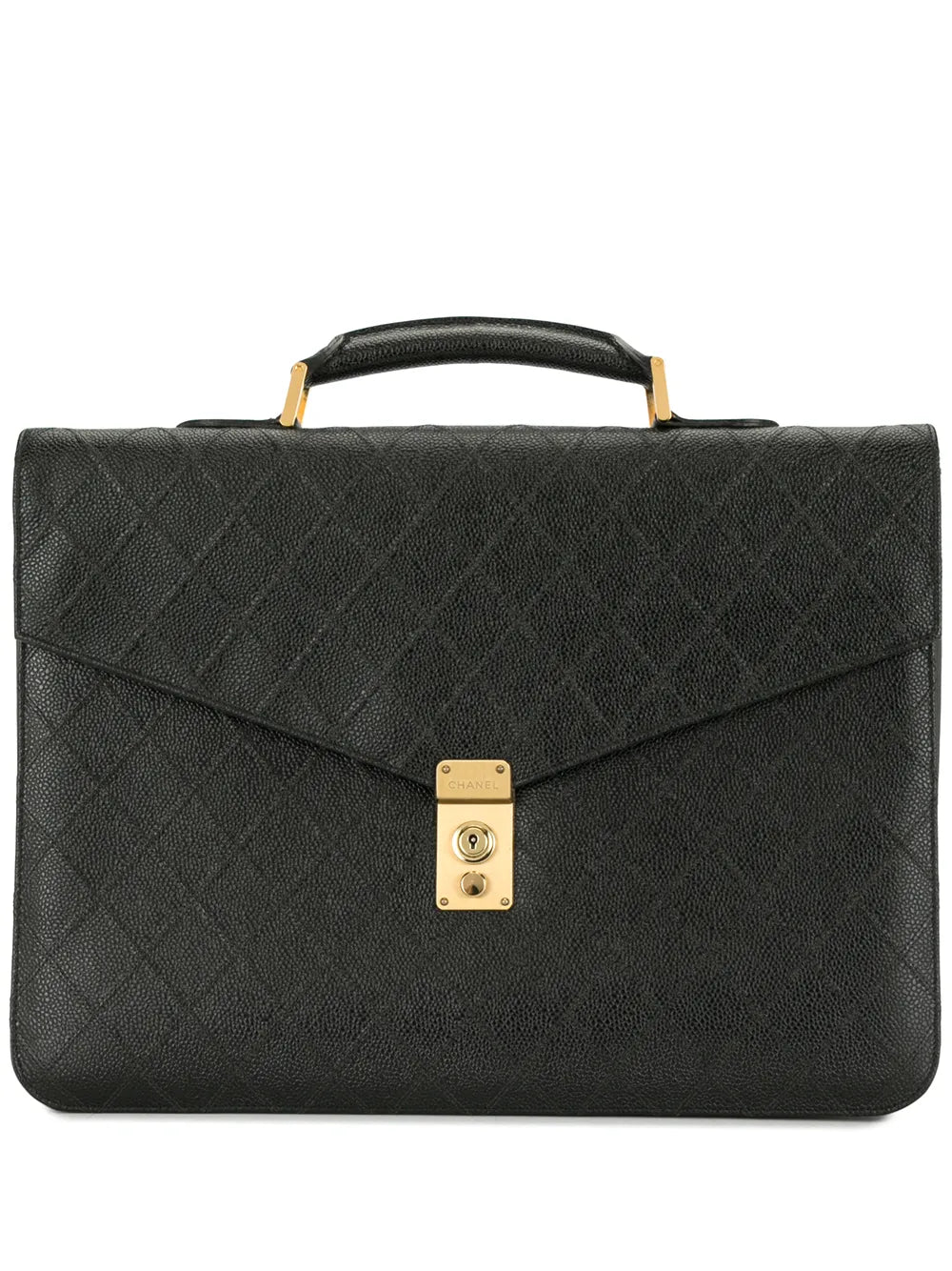 Pre-OwnedCHANEL Pre-Owned1995 Cosmos quilted briefcase