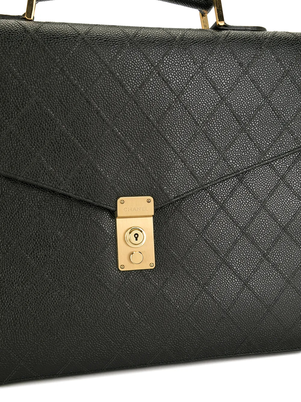 Pre-OwnedCHANEL Pre-Owned1995 Cosmos quilted briefcase