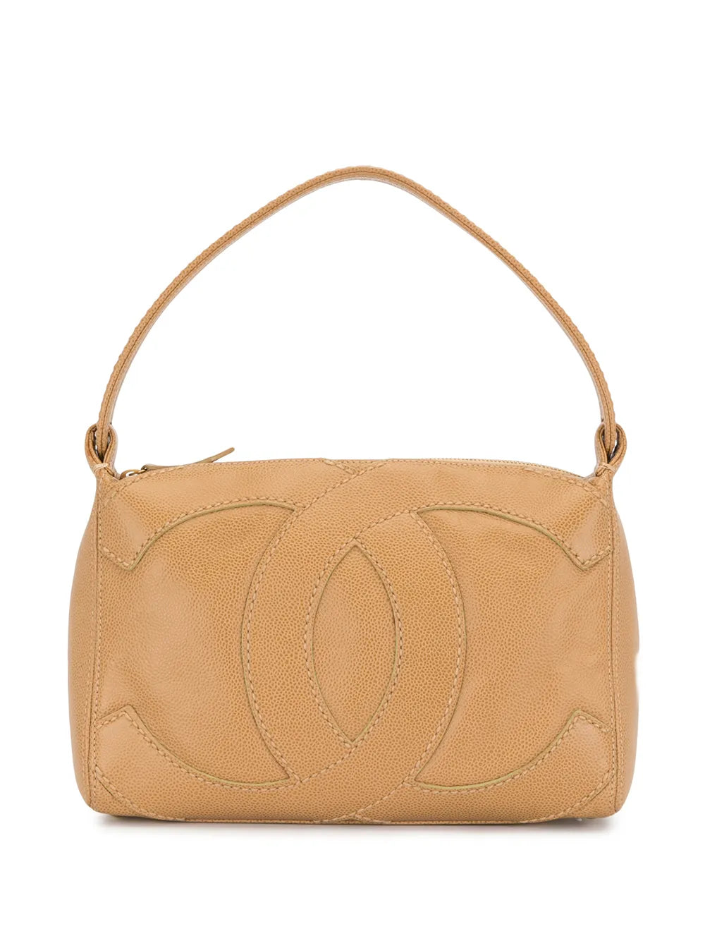 Pre-OwnedCHANEL Pre-Owned1990s Jumbo CC shoulder bag