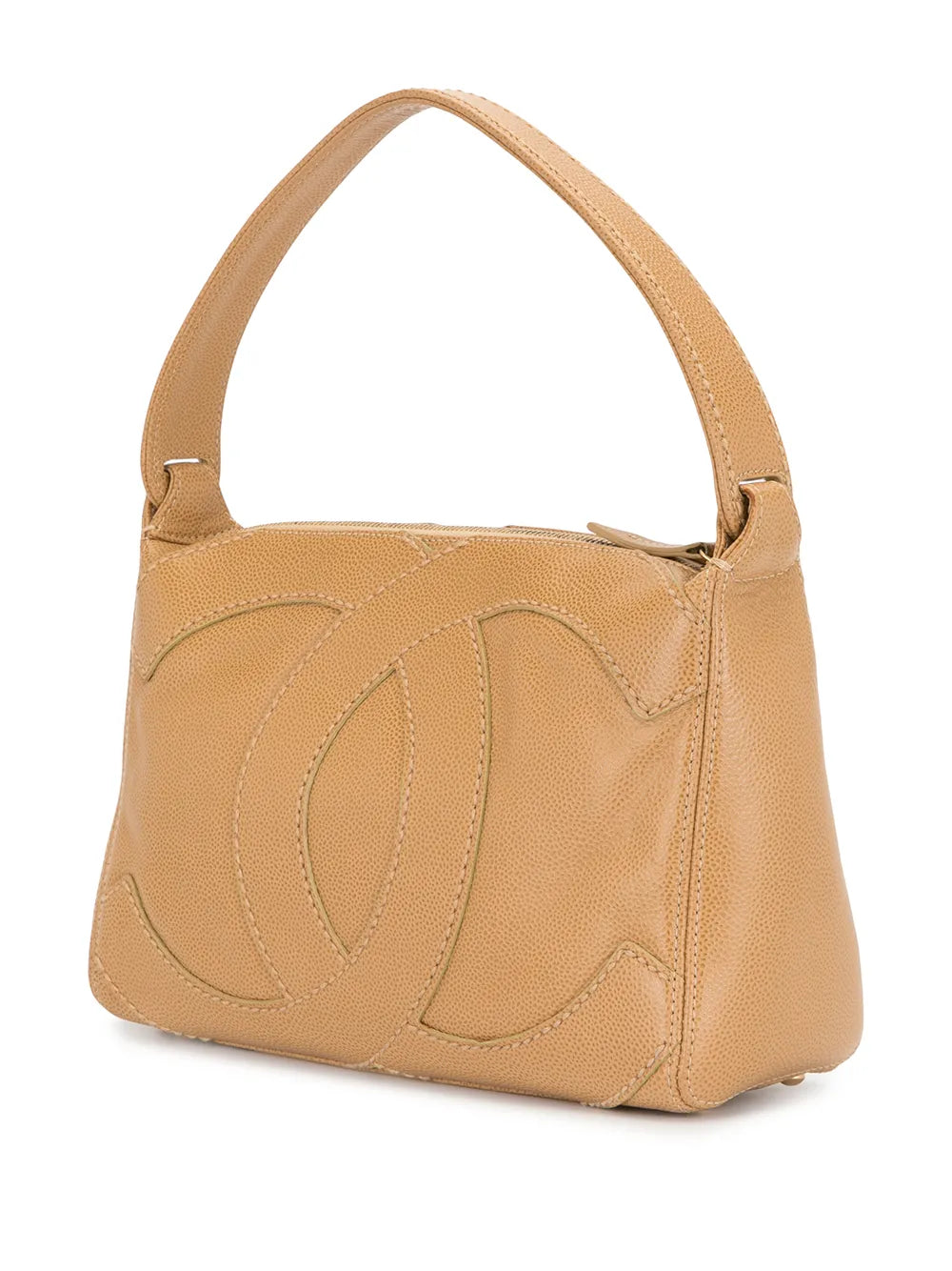 Pre-OwnedCHANEL Pre-Owned1990s Jumbo CC shoulder bag