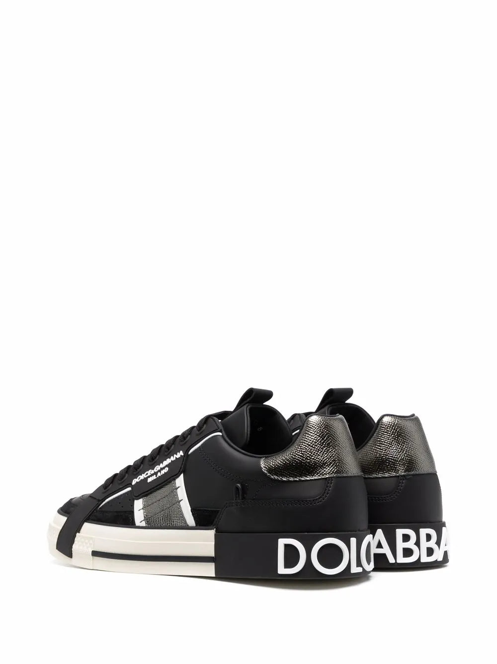 Dolce & Gabbana 2.Zero Custom Leather Sneakers