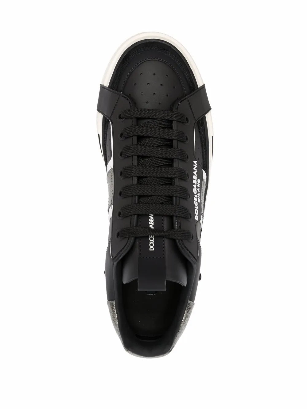Dolce & Gabbana 2.Zero Custom Leather Sneakers