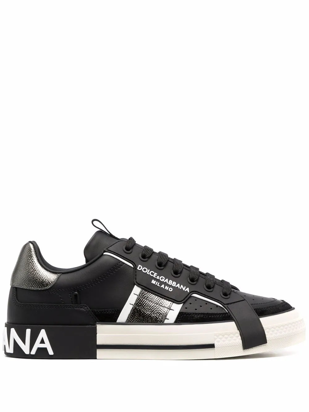 Dolce & Gabbana 2.Zero Custom Leather Sneakers