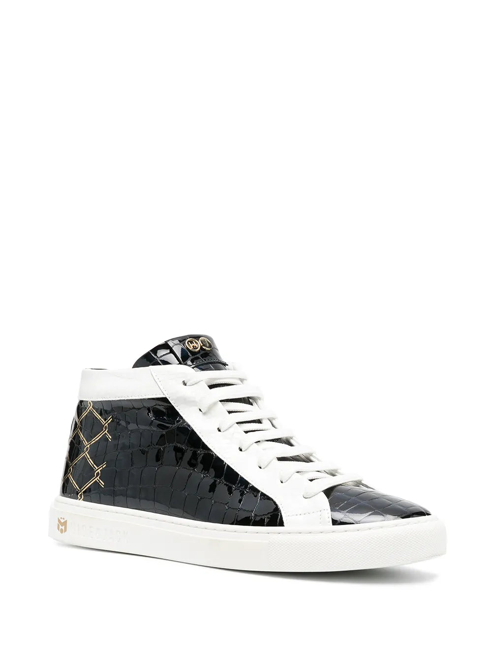 Hide&Jack X Mesut  il The Cage Leather Sneakers