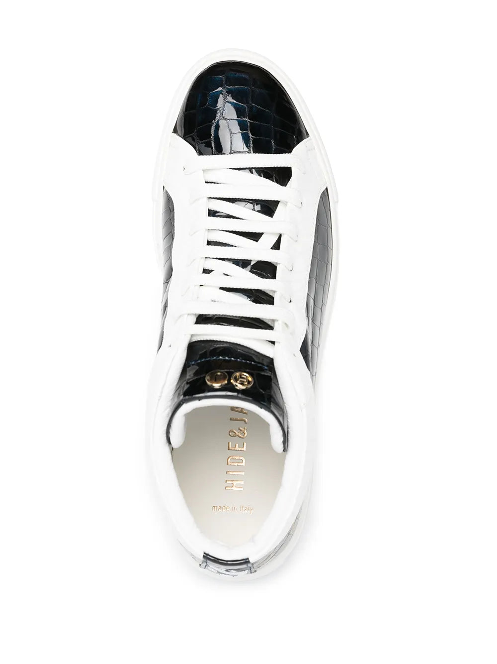Hide&Jack X Mesut  il The Cage Leather Sneakers