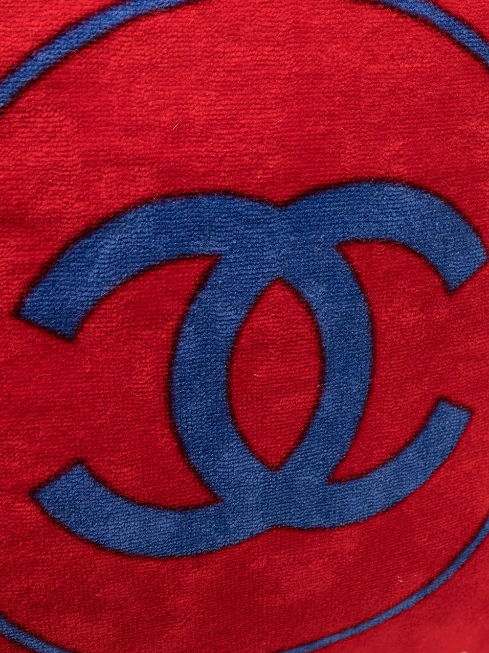 Pre-OwnedCHANEL Pre-OwnedCC terry-cloth tote bag
