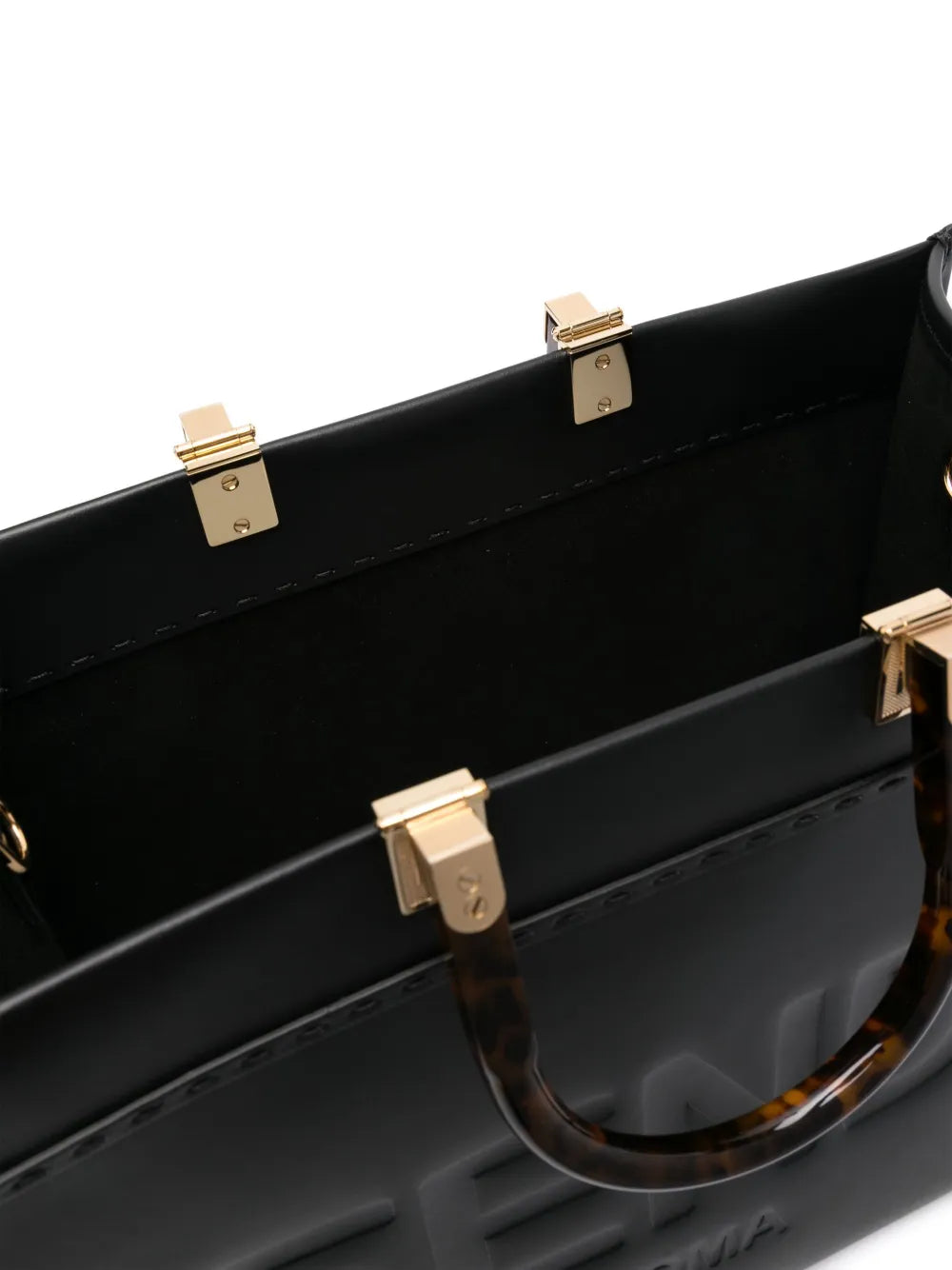 FENDISunshine logo-debossed tote