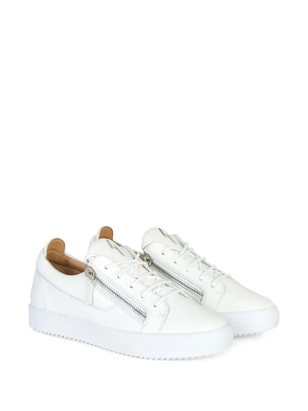 Giuseppe Zanotti Frankie Double-Zip Low-Top Sneakers