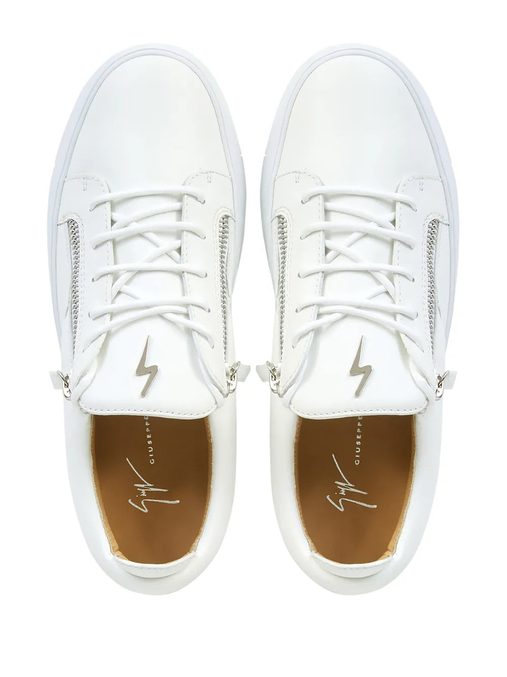 Giuseppe Zanotti Frankie Double-Zip Low-Top Sneakers