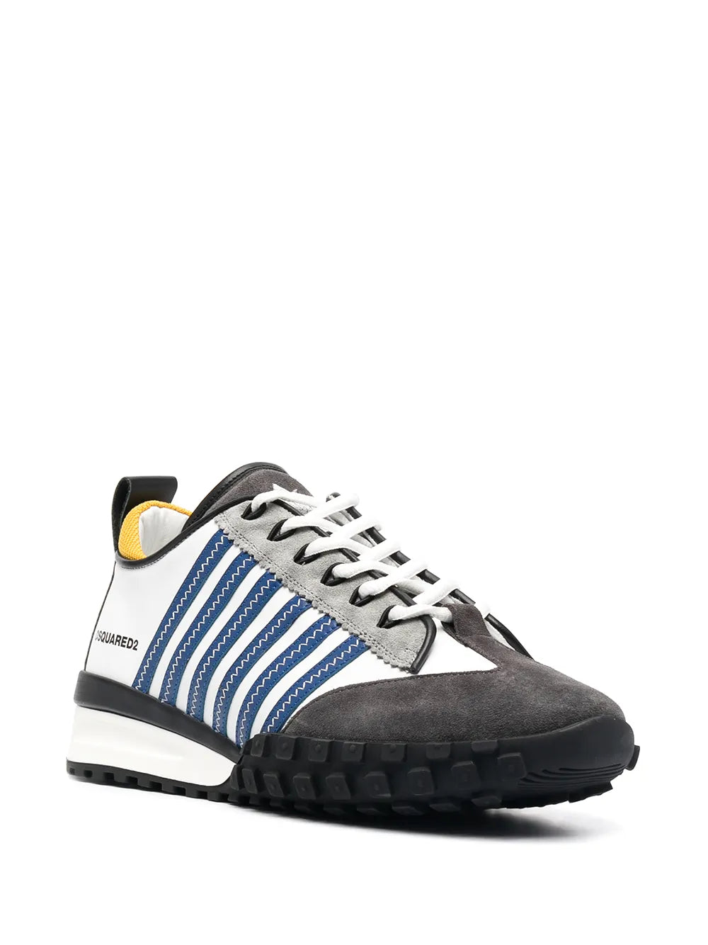 Dsquared2 Jagged Stripe Low-Top Sneakers