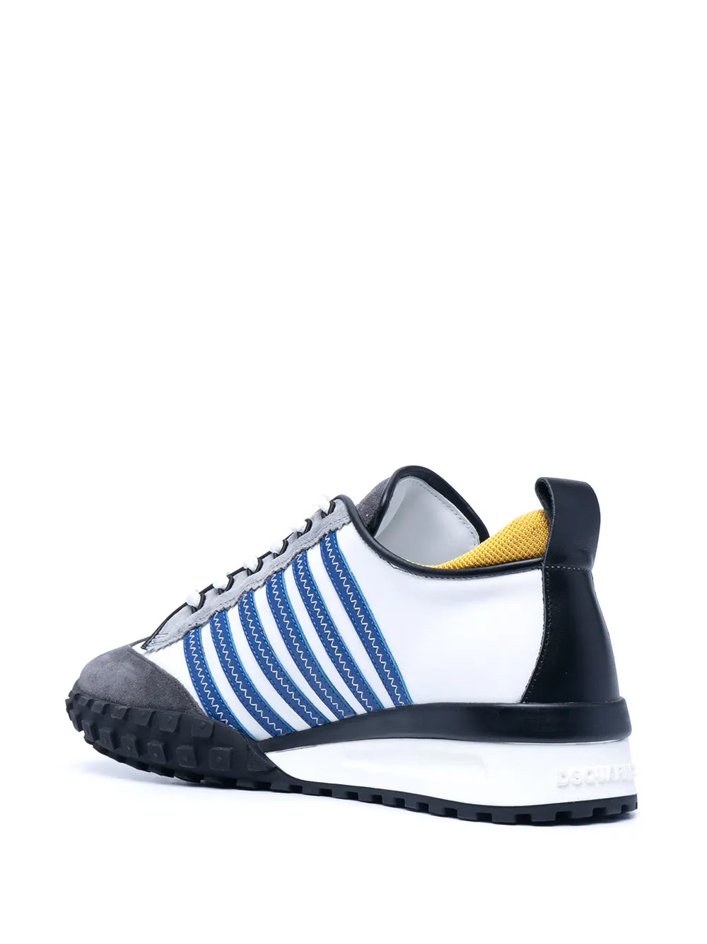 Dsquared2 Jagged Stripe Low-Top Sneakers