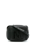 Armani Exchangelogo-plaque detail crossbody bag