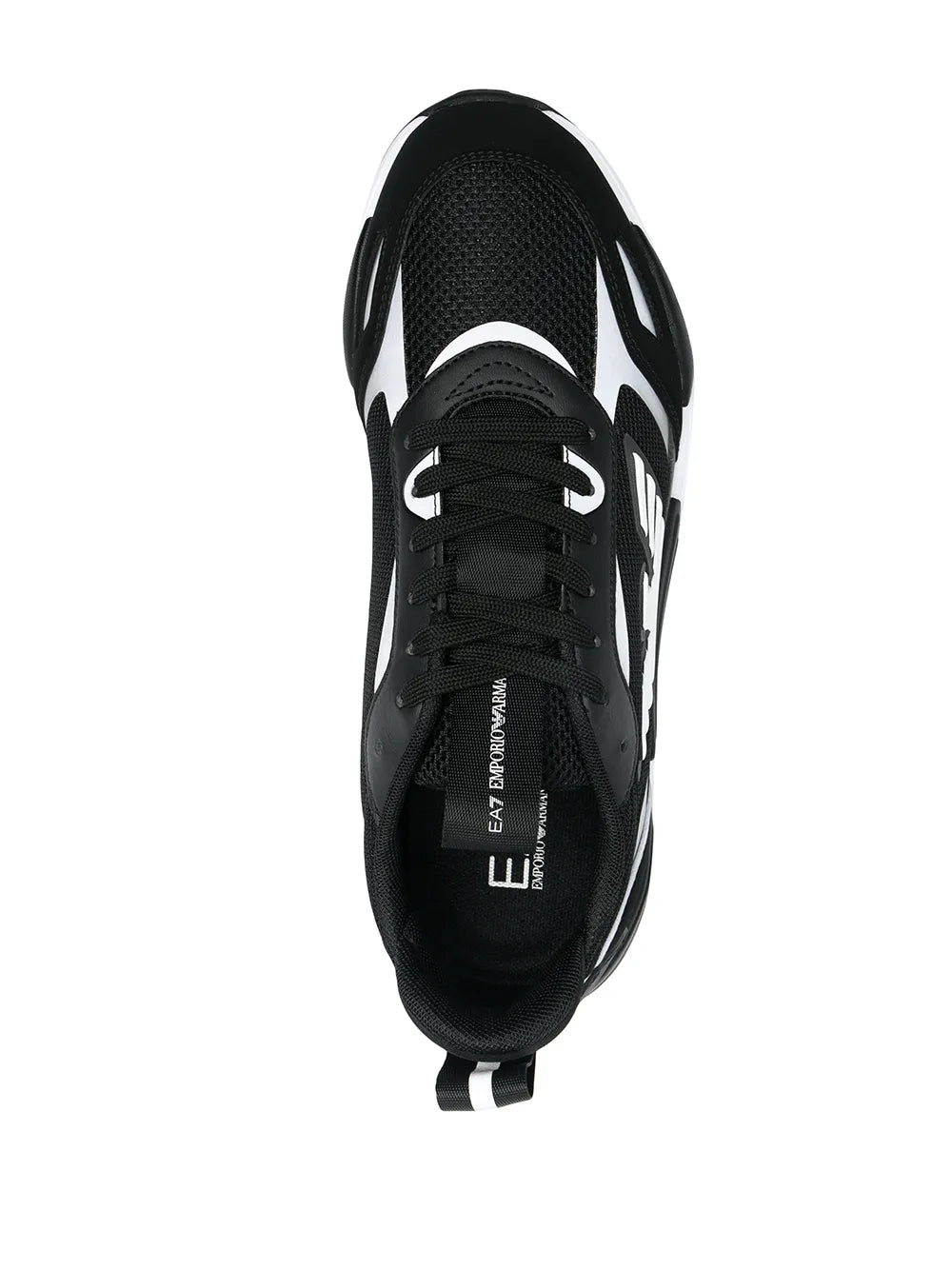 Ea7 Emporio Armani Eagle Logo Low-Top Sneakers