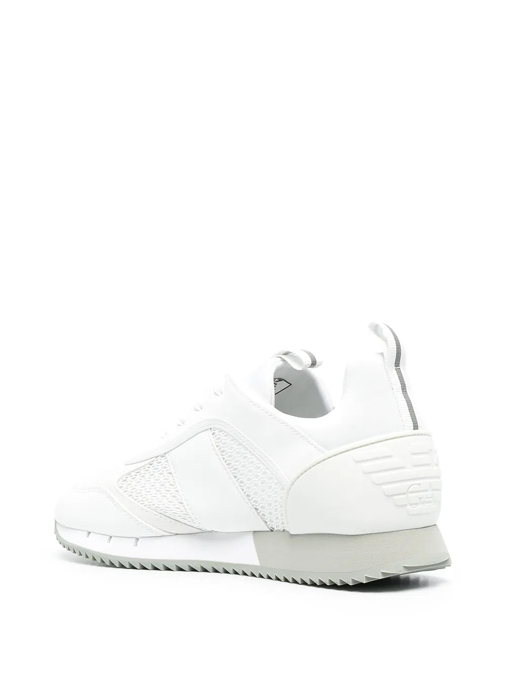 Ea7 Emporio Armani Logo Side Stripe Low-Top Sneakers