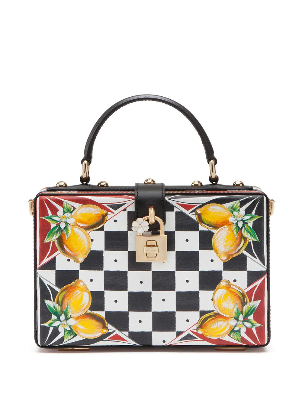 Dolce & GabbanaDolce Box Carretto-print top-handle bag