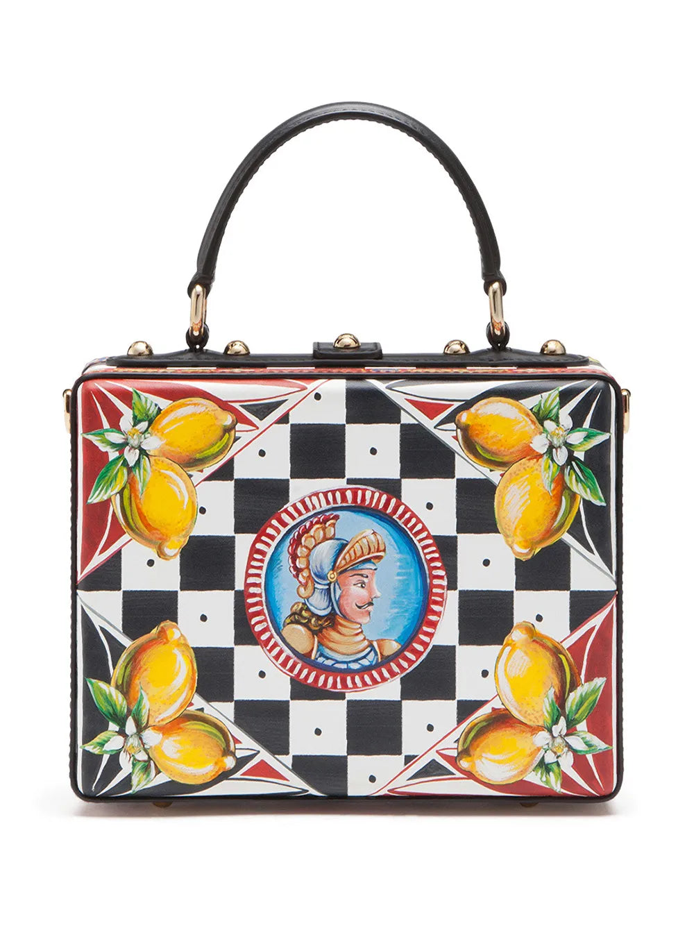Dolce & GabbanaDolce Box Carretto-print top-handle bag