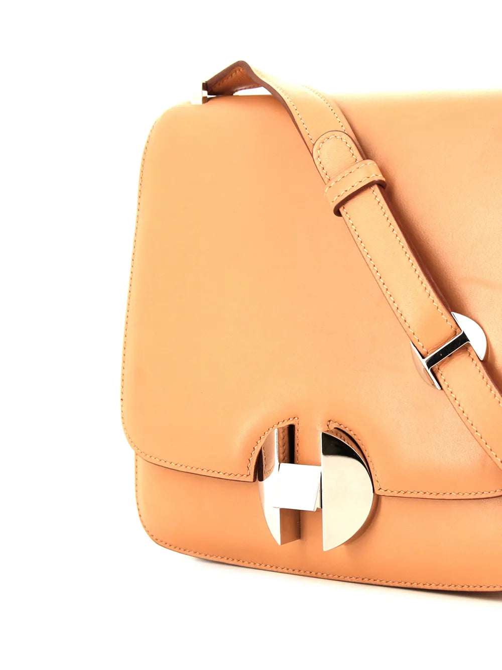Pre-OwnedHermre-Owned2002 H plaque shoulder bag