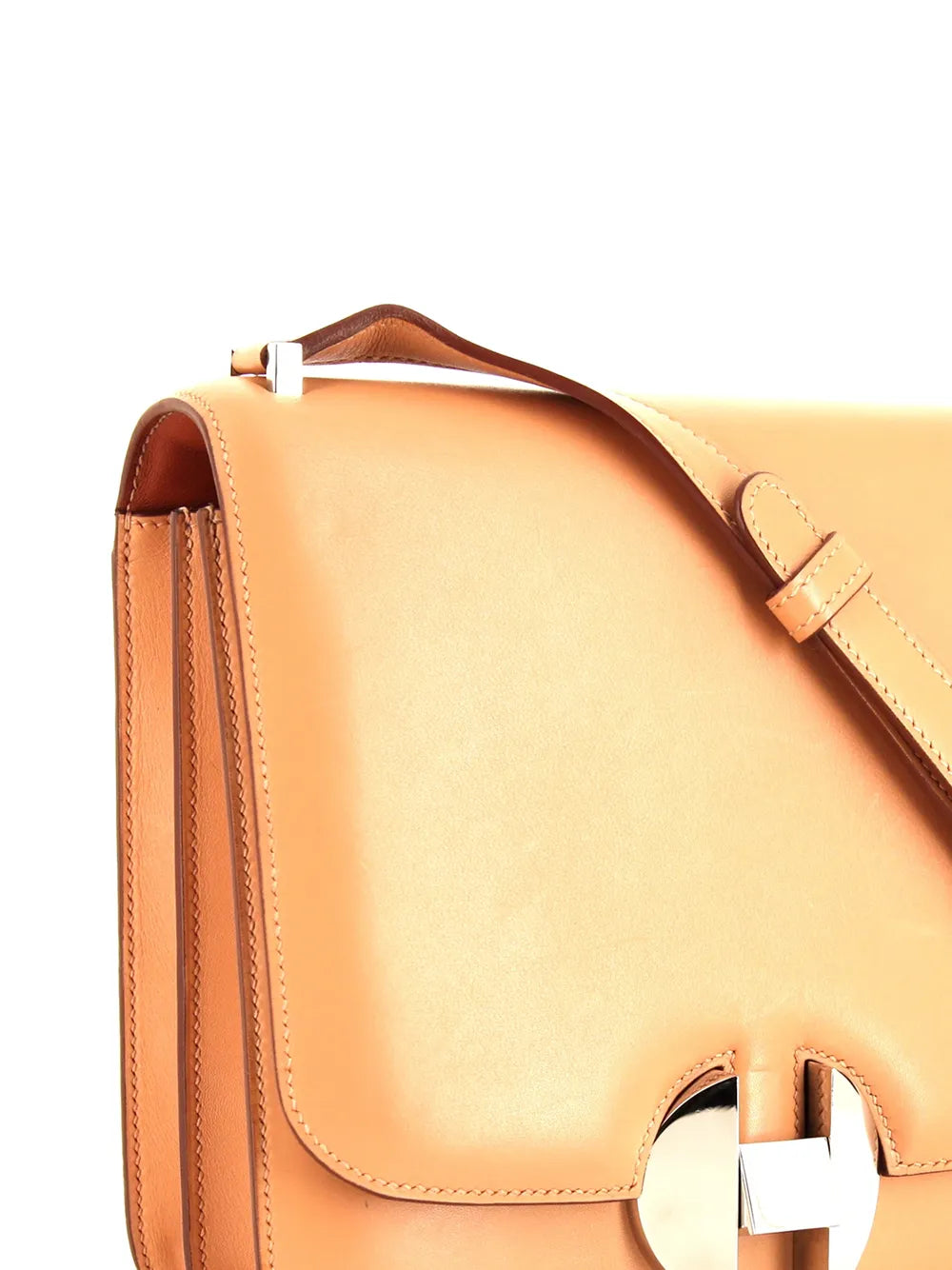 Pre-OwnedHermre-Owned2002 H plaque shoulder bag