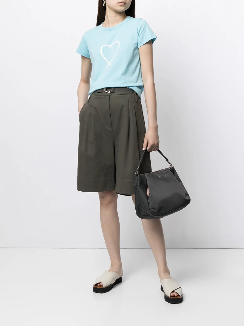 agnès b. detachable-strap shoulder bag