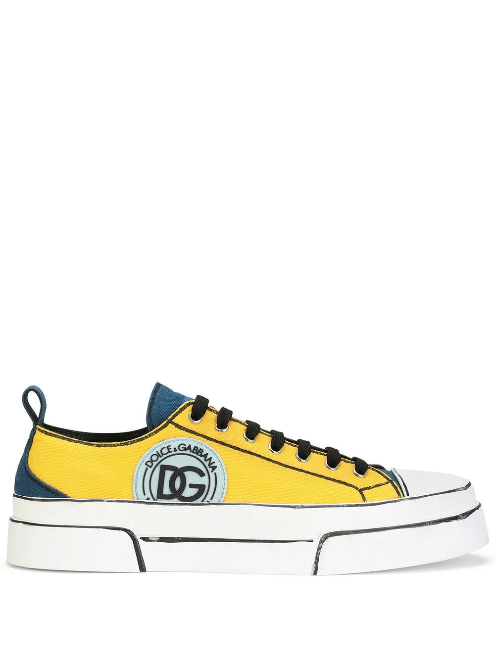 Dolce & Gabbana Portofino Light Colour-Block Sneakers