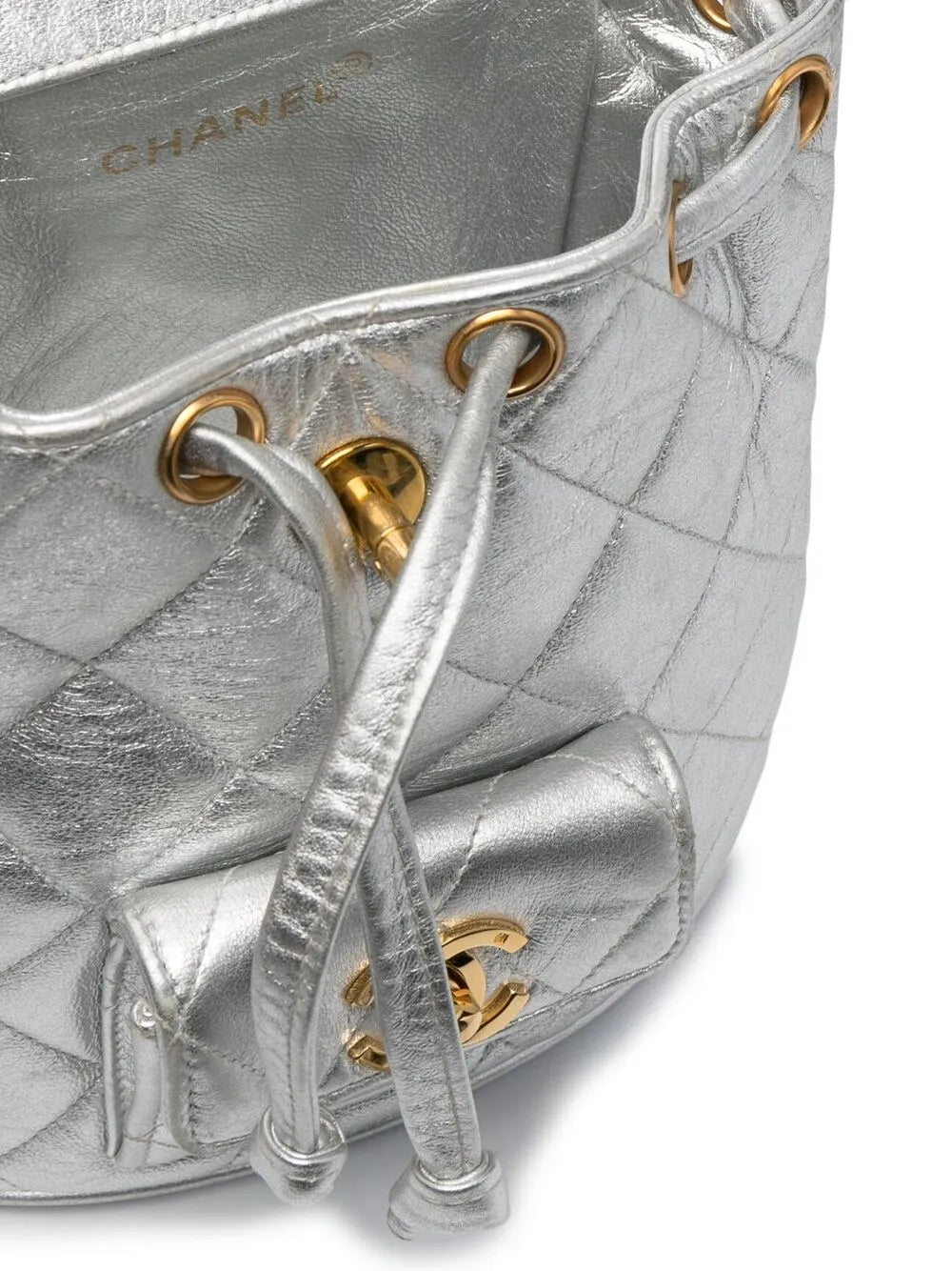 Pre-OwnedCHANEL Pre-Owned1991-1994 CC Turn-lock backpack