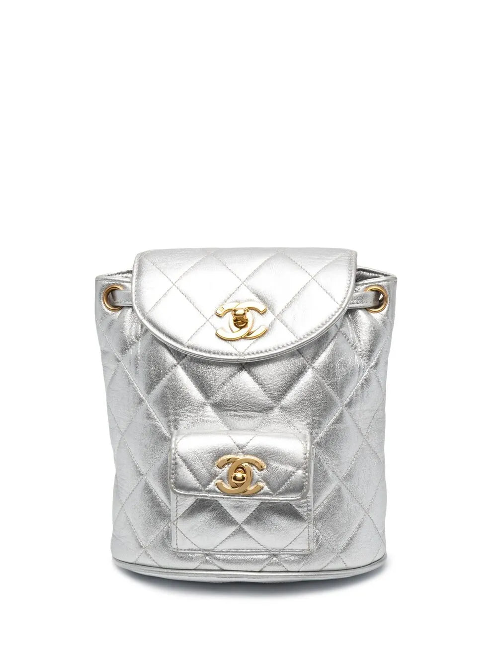 Pre-OwnedCHANEL Pre-Owned1991-1994 CC Turn-lock backpack