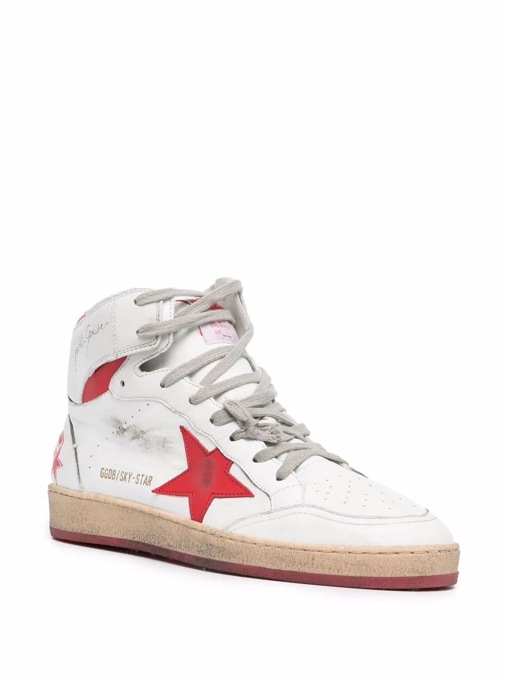 Golden Goose Sky-Star High-Top Sneakers