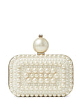 Jimmy ChooMicro Cloud pearl-embellished clutch bag
