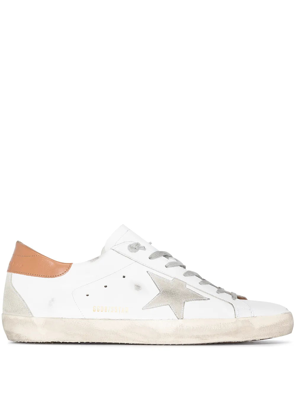Golden Goose Super-Star Low-Top Leather Sneakers