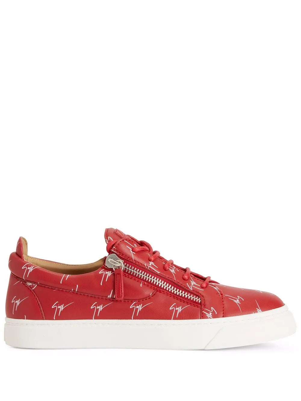 Giuseppe Zanotti Frankie Signature Double-Zip Low-Top Sneakers