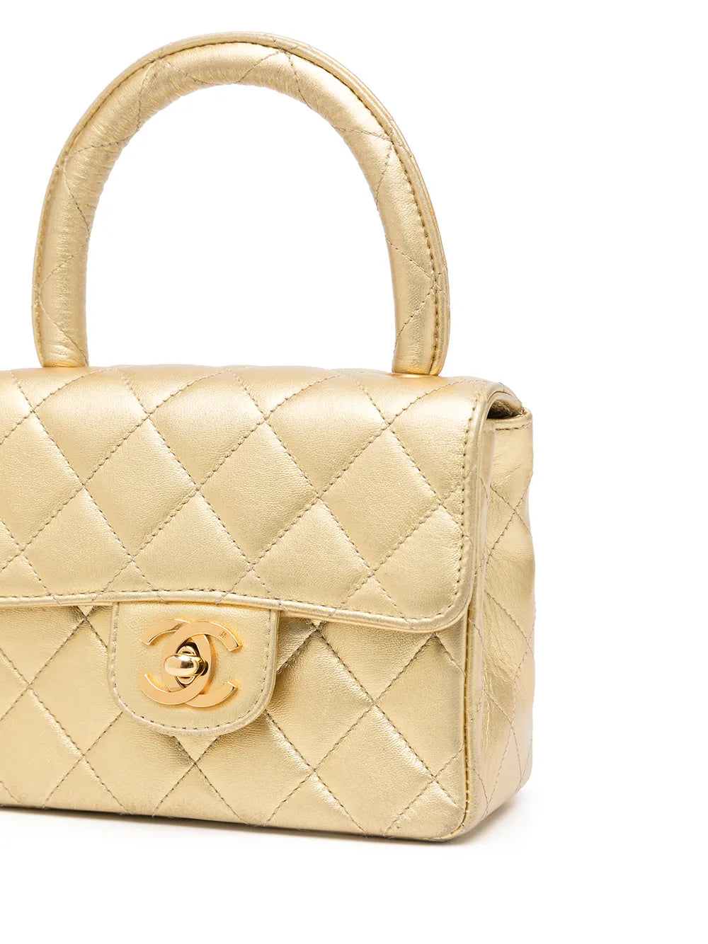 Pre-OwnedCHANEL Pre-Owned1992 micro Classic Flap bag
