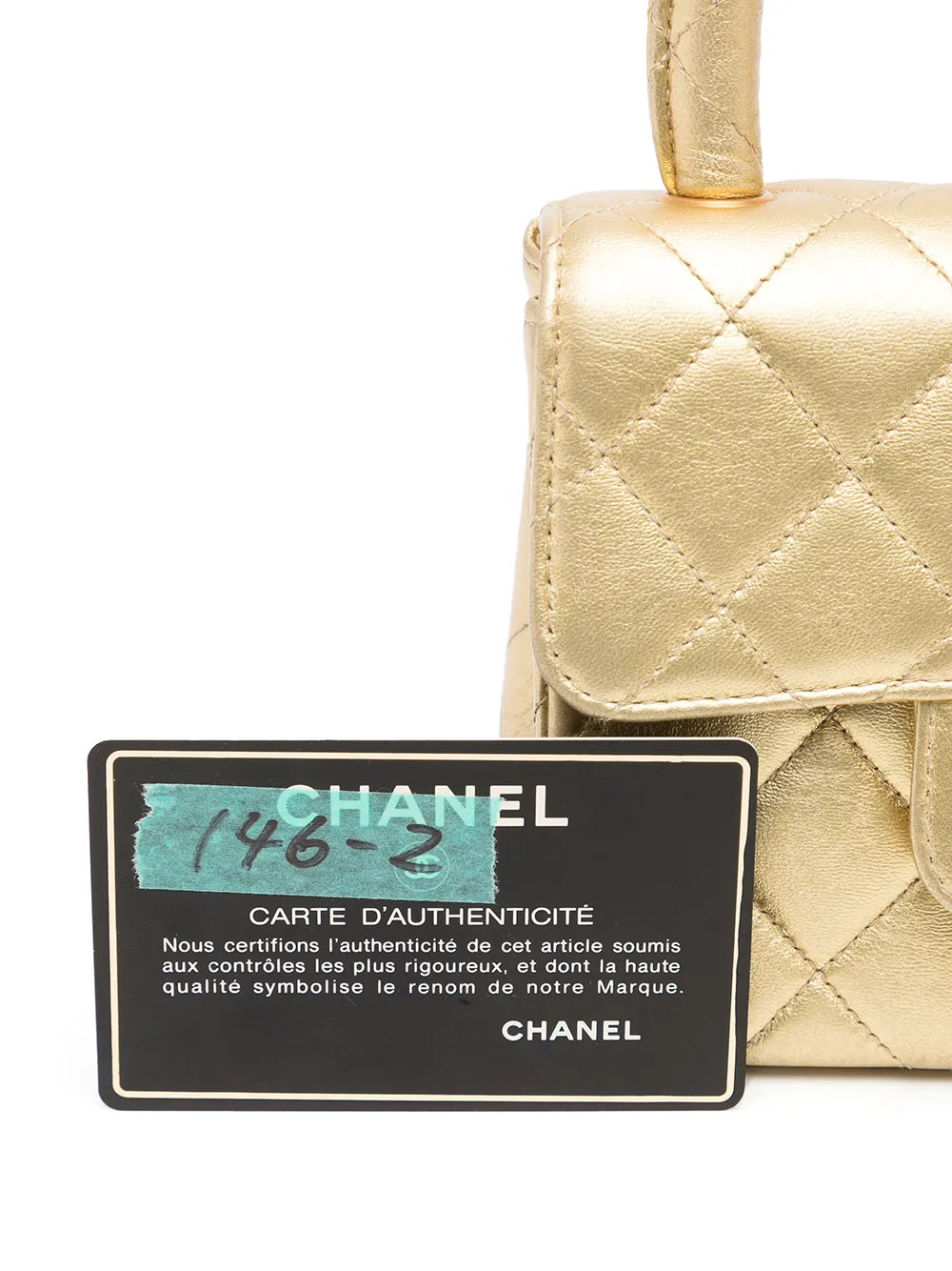 Pre-OwnedCHANEL Pre-Owned1992 micro Classic Flap bag