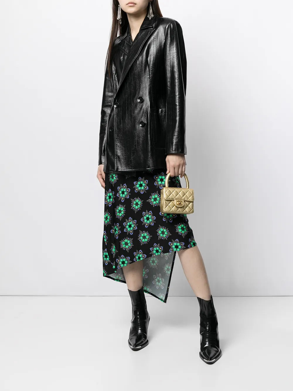Pre-OwnedCHANEL Pre-Owned1992 micro Classic Flap bag