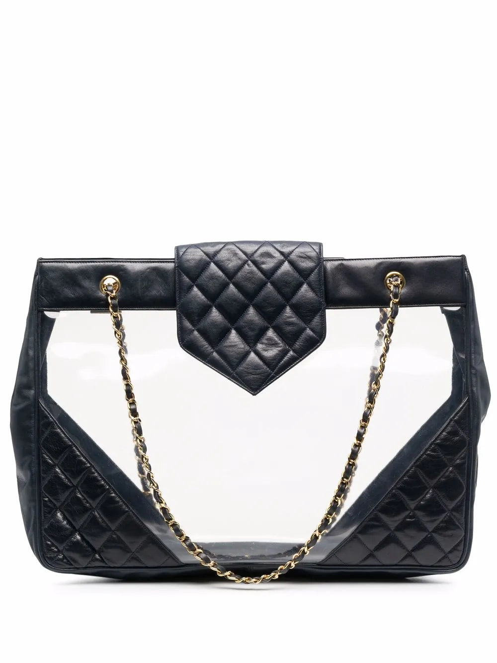 Pre-OwnedCHANEL Pre-Owned2004 diamond-quilted beach bag
