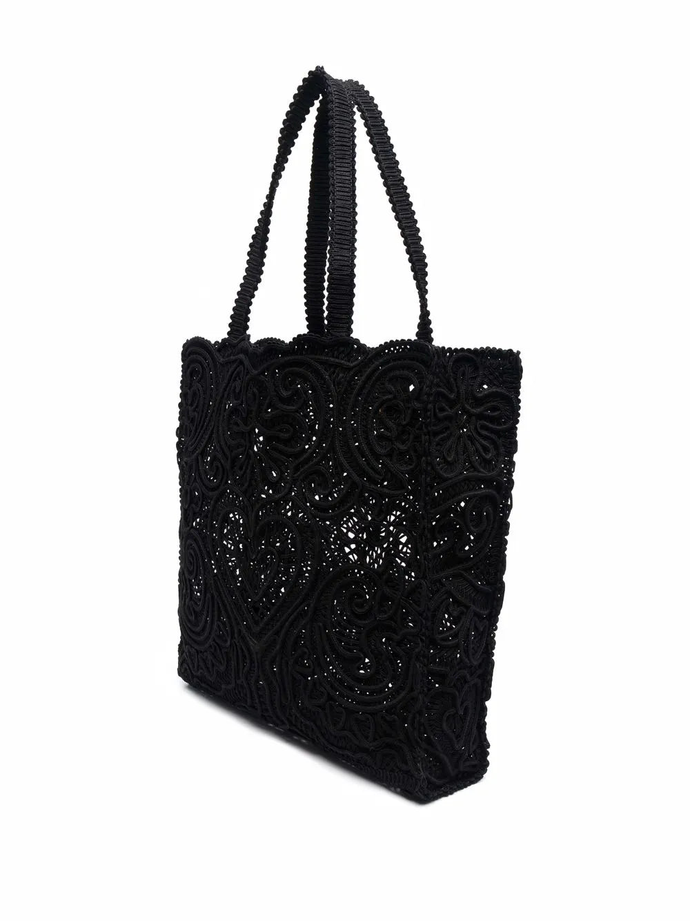 Dolce & Gabbanamedium Beatrice cordonetto lace shopper bag