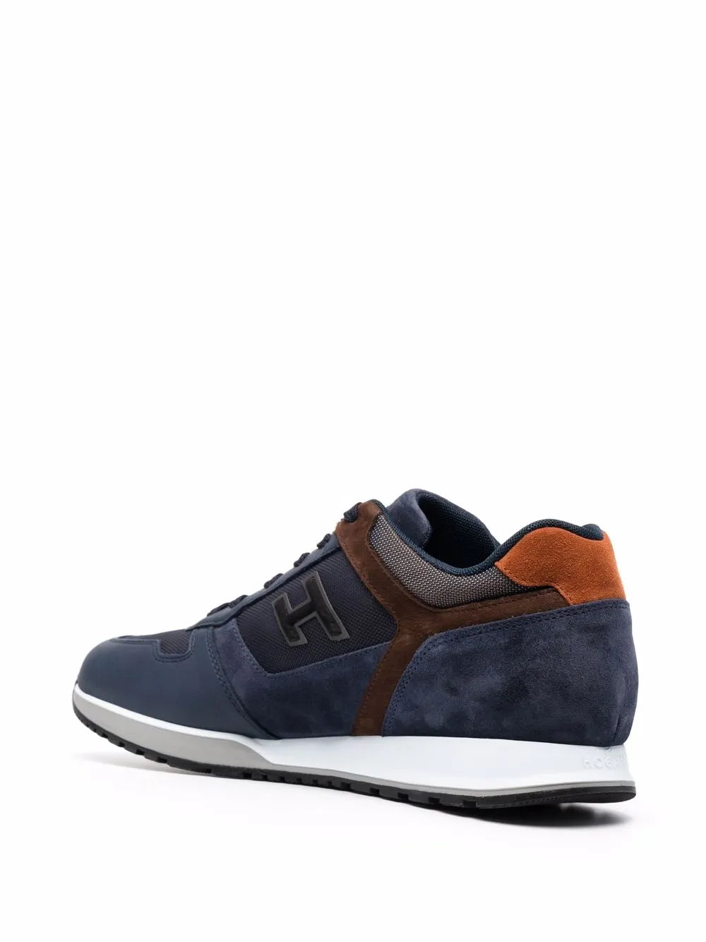 Hogan Panelled-Leather Sneakers