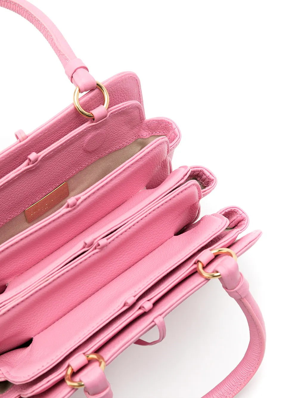 Sarah Chofakianmultiple-compartment leather crossbody bag