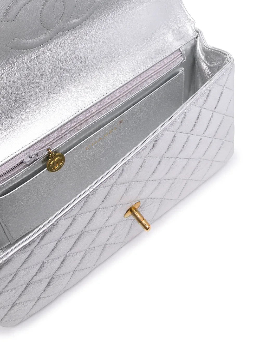 Pre-OwnedCHANEL Pre-Owned1992 diamond-quilted rectangle-shaped handbag