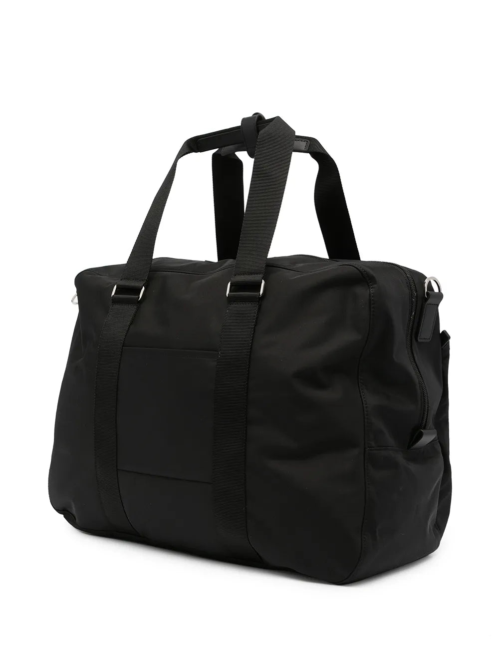 agn? b. logo-patch duffle bag