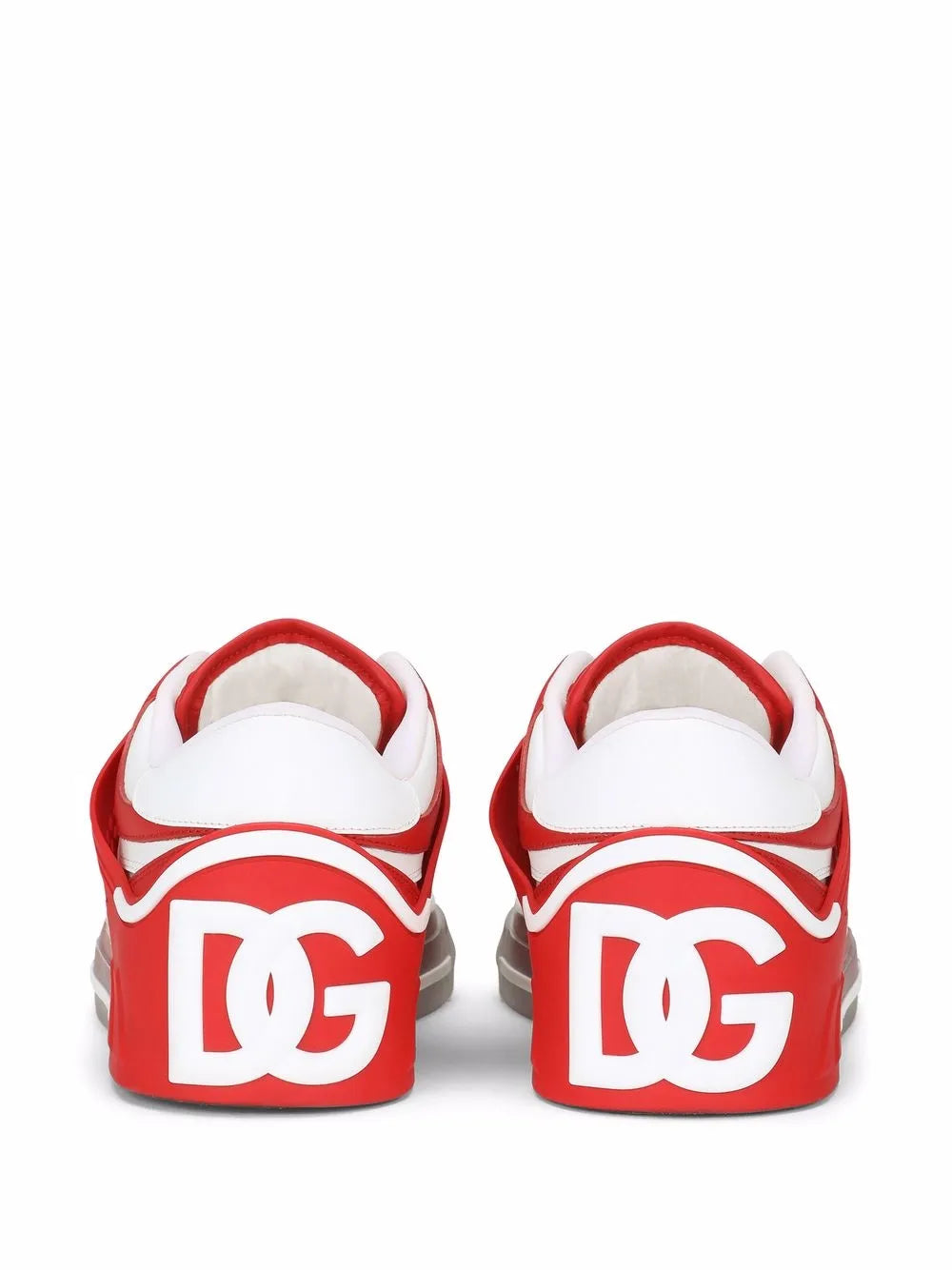 Dolce & Gabbana Transparent Cut-Out Sneakers
