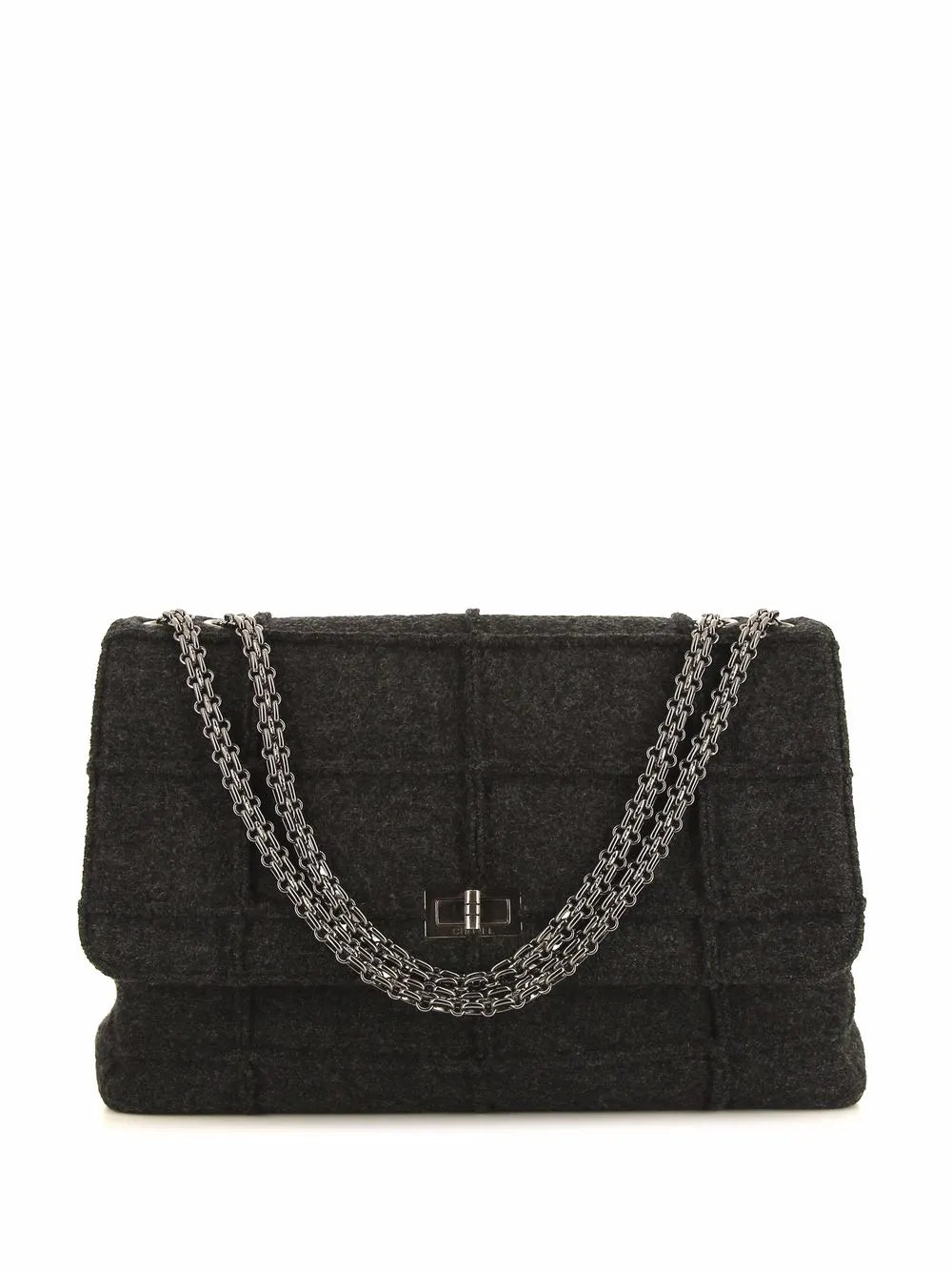 Pre-OwnedCHANEL Pre-Ownedpanelled 2.55 shoulder bag