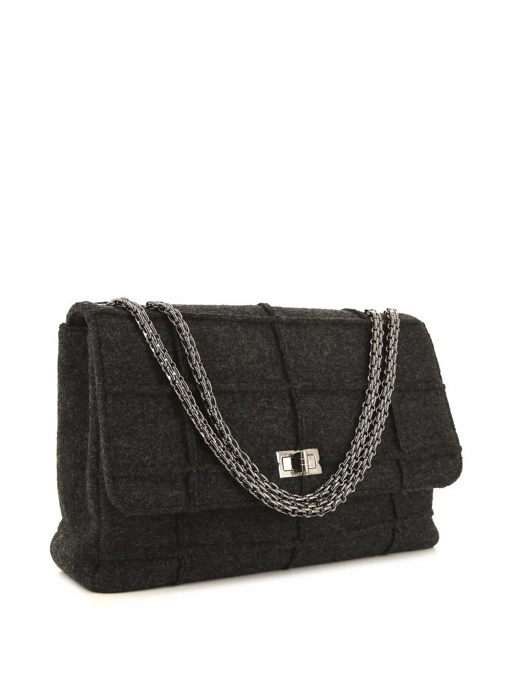 Pre-OwnedCHANEL Pre-Ownedpanelled 2.55 shoulder bag