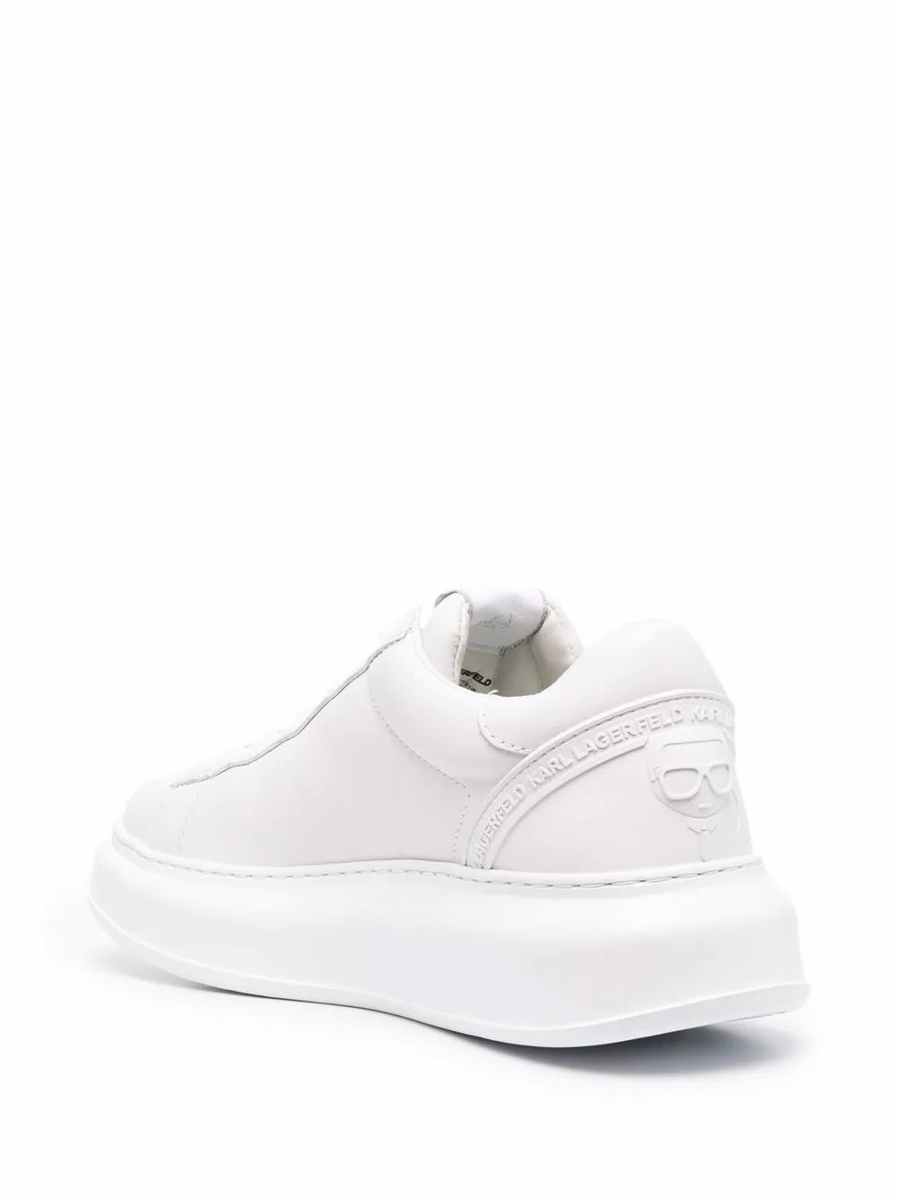 Karl Lagerfeld Kapri Low-Top Leather Sneakers