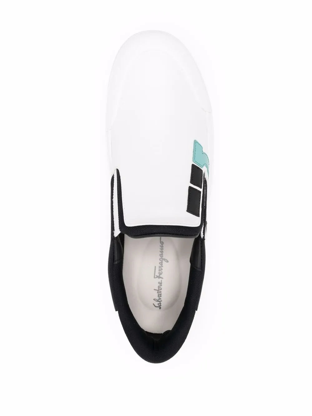 Ferragamo Gancini Slip-On Sneakers