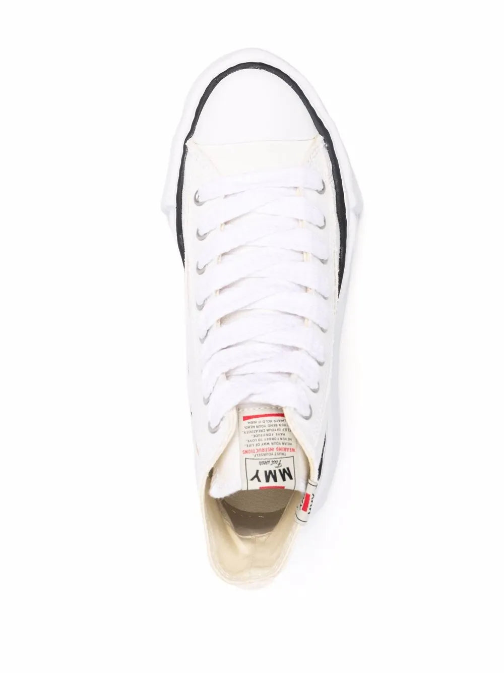Maison Mihara Yasuhiro High-Top Lace-Up Sneakers