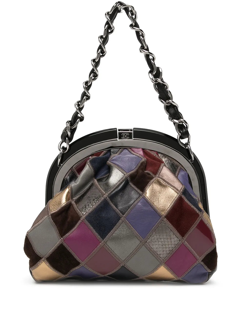 Pre-OwnedCHANEL Pre-Owned2005-2006 CC patchwork handbag