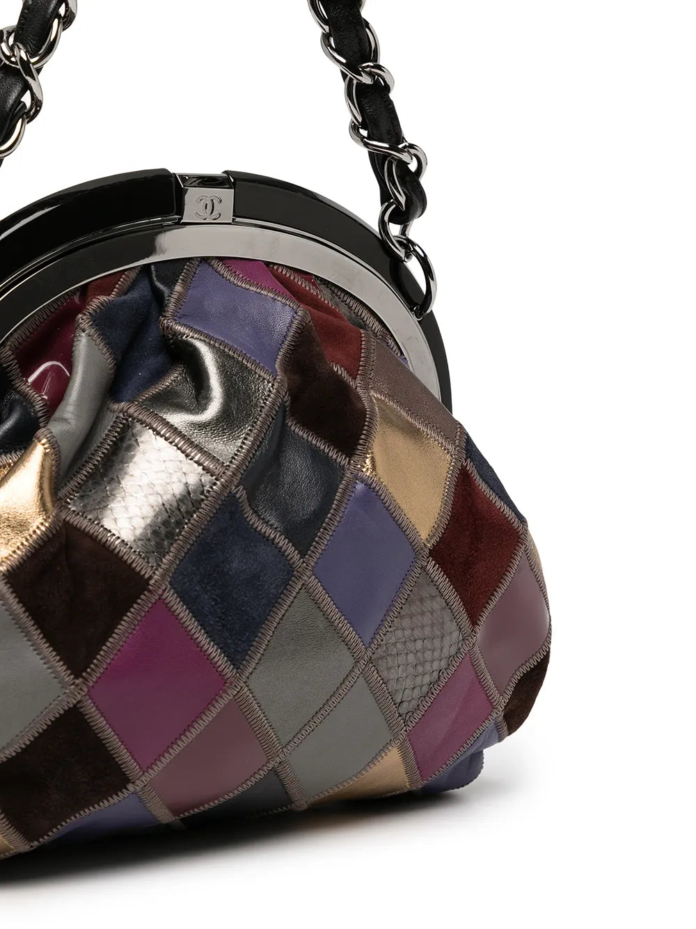 Pre-OwnedCHANEL Pre-Owned2005-2006 CC patchwork handbag